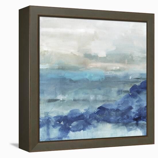 Sea Swell I-Victoria Borges-Framed Stretched Canvas