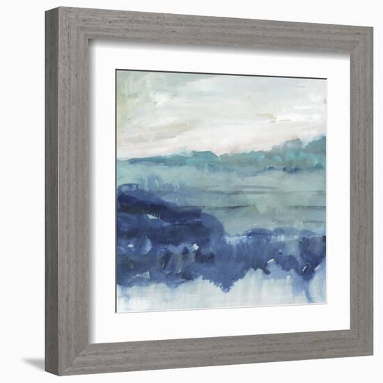 Sea Swell II-Victoria Borges-Framed Art Print