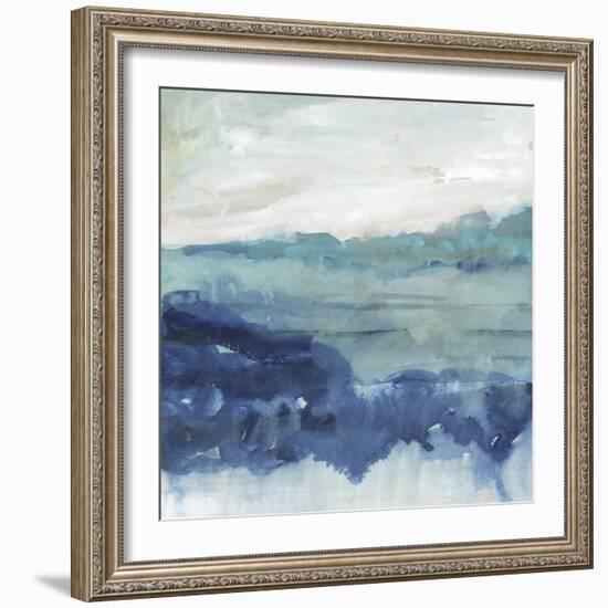 Sea Swell II-Victoria Borges-Framed Art Print