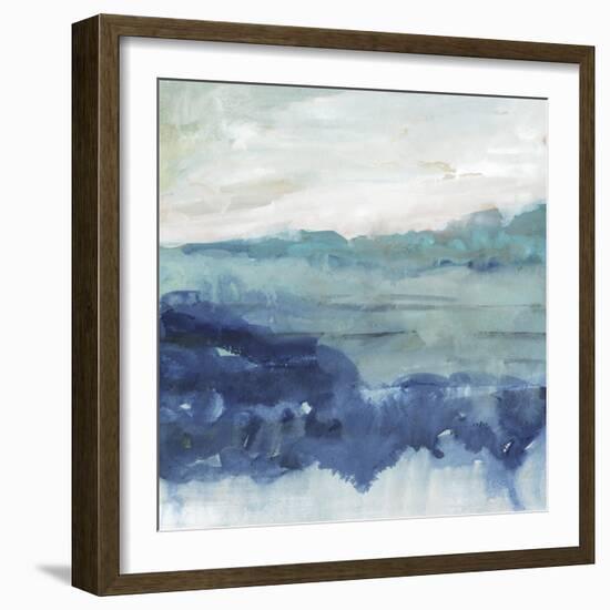 Sea Swell II-Victoria Borges-Framed Art Print