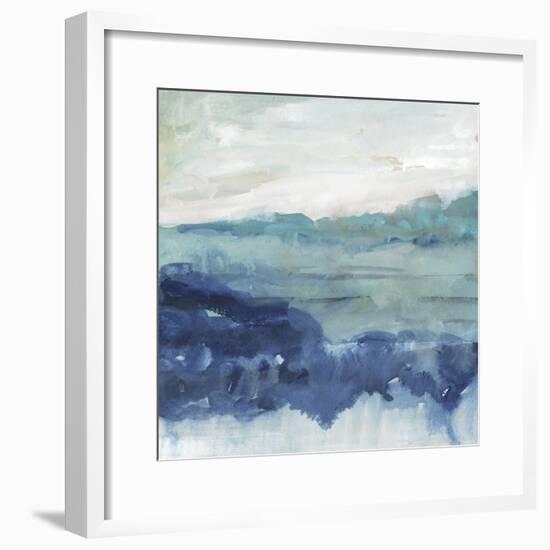 Sea Swell II-Victoria Borges-Framed Art Print