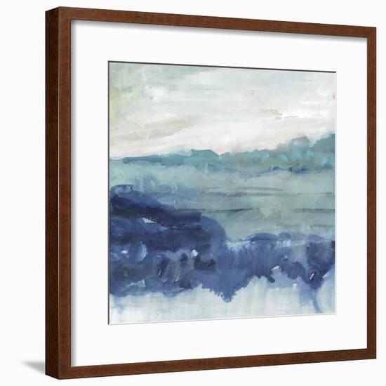 Sea Swell II-Victoria Borges-Framed Art Print