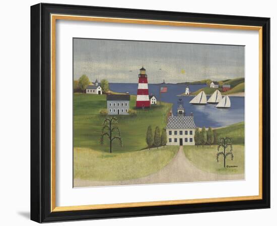 Sea to Shining Sea-Wendy Russell-Framed Art Print