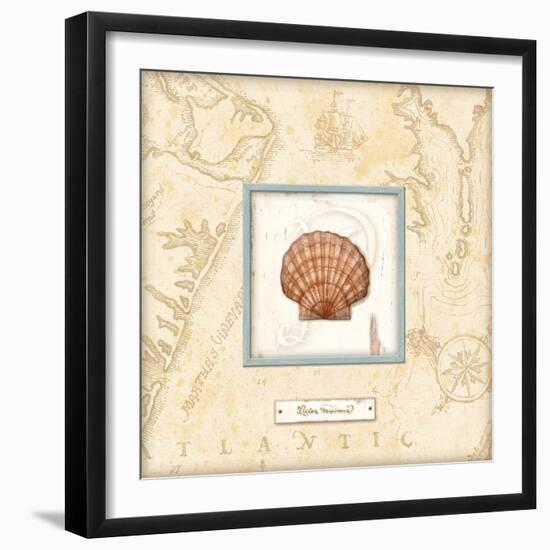 Sea Treasure II-Charlene Audrey-Framed Art Print