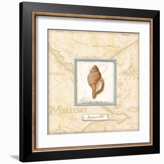 Sea Treasure IV-Charlene Audrey-Framed Art Print