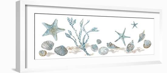 Sea Treasures - Shells-Sandra Jacobs-Framed Giclee Print