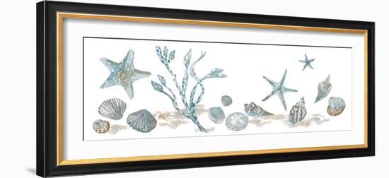 Sea Treasures - Shells-Sandra Jacobs-Framed Giclee Print