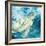 Sea Turtle Blues-Kimberly Allen-Framed Art Print