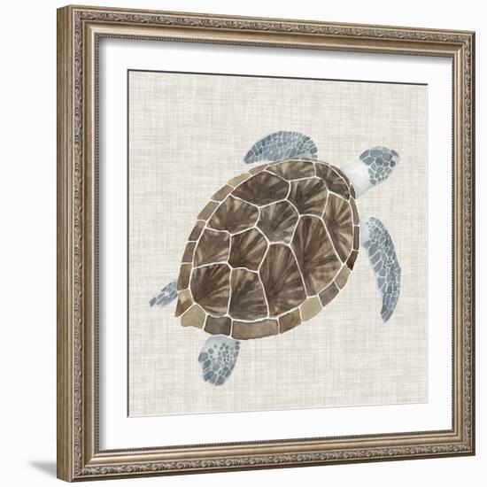 Sea Turtle I-Naomi McCavitt-Framed Art Print