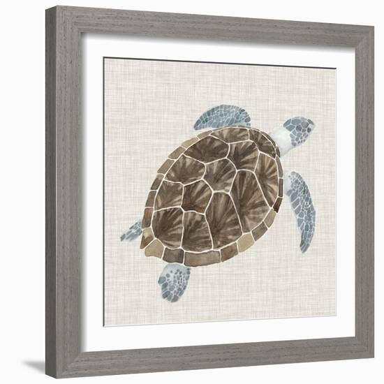 Sea Turtle I-Naomi McCavitt-Framed Art Print