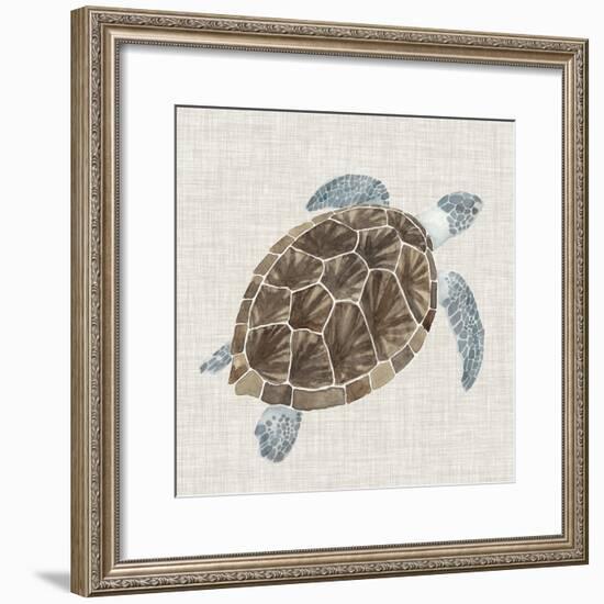 Sea Turtle I-Naomi McCavitt-Framed Art Print