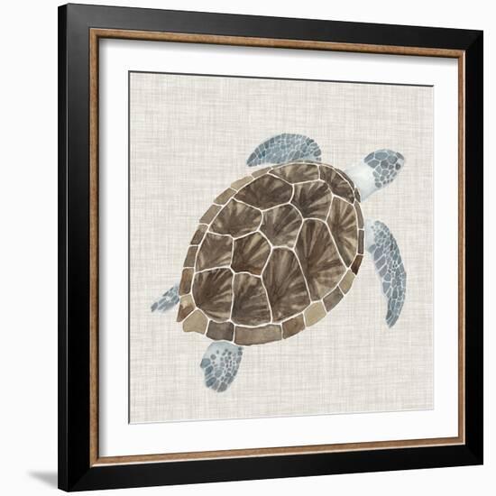 Sea Turtle I-Naomi McCavitt-Framed Art Print