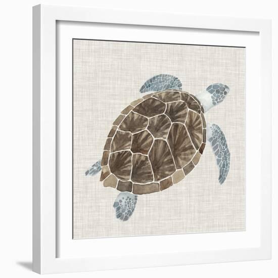Sea Turtle I-Naomi McCavitt-Framed Art Print