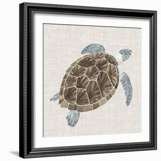 Sea Turtle I-Naomi McCavitt-Framed Art Print