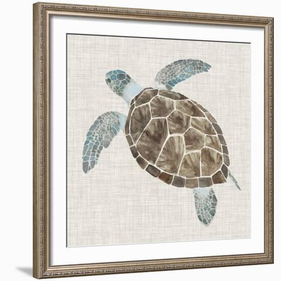 Sea Turtle II-Naomi McCavitt-Framed Art Print