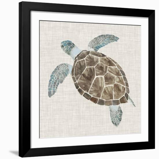 Sea Turtle II-Naomi McCavitt-Framed Art Print