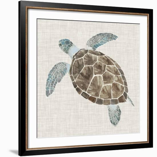 Sea Turtle II-Naomi McCavitt-Framed Art Print