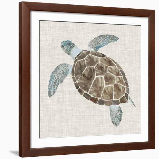 Sea Turtle II-Naomi McCavitt-Framed Art Print