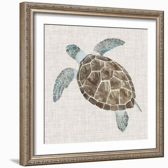 Sea Turtle II-Naomi McCavitt-Framed Art Print