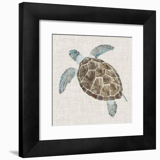 Sea Turtle II-Naomi McCavitt-Framed Art Print