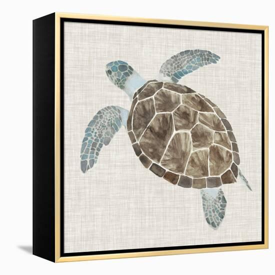 Sea Turtle II-Naomi McCavitt-Framed Stretched Canvas