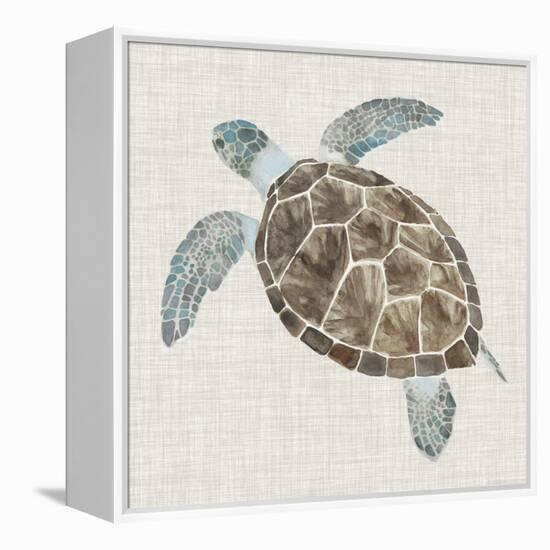 Sea Turtle II-Naomi McCavitt-Framed Stretched Canvas