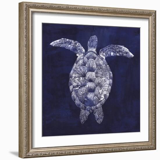 Sea Turtle Shadow I-Grace Popp-Framed Premium Giclee Print