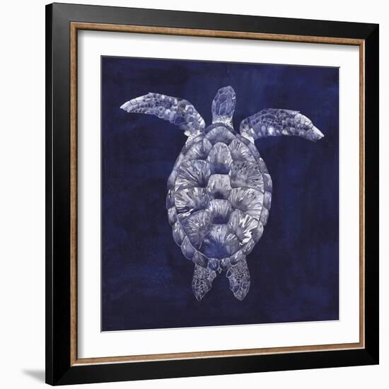 Sea Turtle Shadow I-Grace Popp-Framed Premium Giclee Print