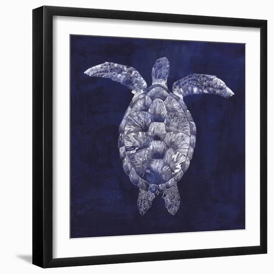 Sea Turtle Shadow I-Grace Popp-Framed Premium Giclee Print