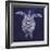 Sea Turtle Shadow I-Grace Popp-Framed Premium Giclee Print