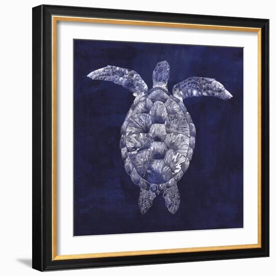 Sea Turtle Shadow I-Grace Popp-Framed Premium Giclee Print