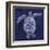 Sea Turtle Shadow II-Grace Popp-Framed Art Print