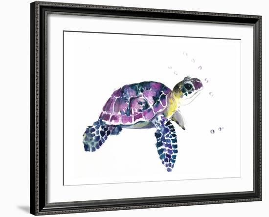 Sea Turtle-Suren Nersisyan-Framed Art Print