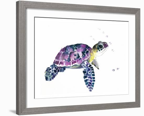 Sea Turtle-Suren Nersisyan-Framed Art Print