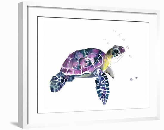 Sea Turtle-Suren Nersisyan-Framed Art Print