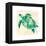 Sea Turtle-Sara Berrenson-Framed Stretched Canvas