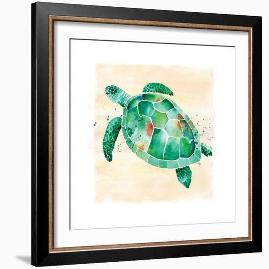 Sea Turtle-Sara Berrenson-Framed Premium Giclee Print