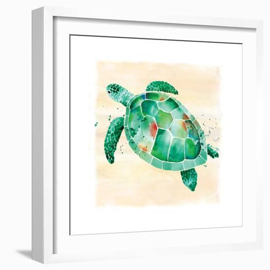 Sea Turtle-Sara Berrenson-Framed Premium Giclee Print