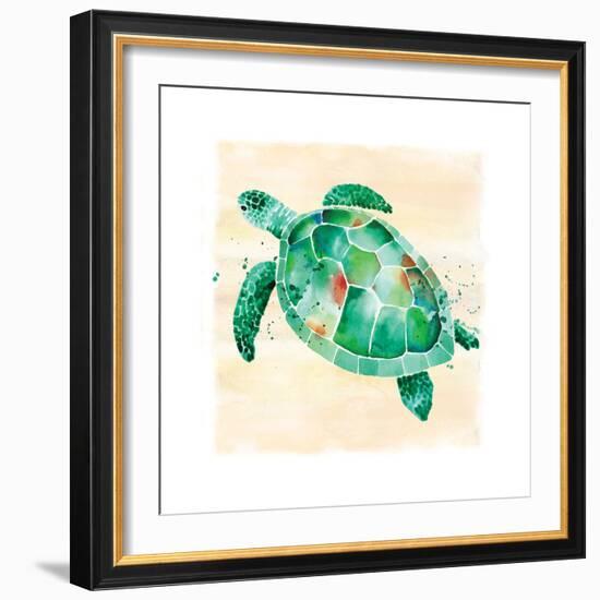 Sea Turtle-Sara Berrenson-Framed Premium Giclee Print