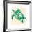 Sea Turtle-Sara Berrenson-Framed Art Print