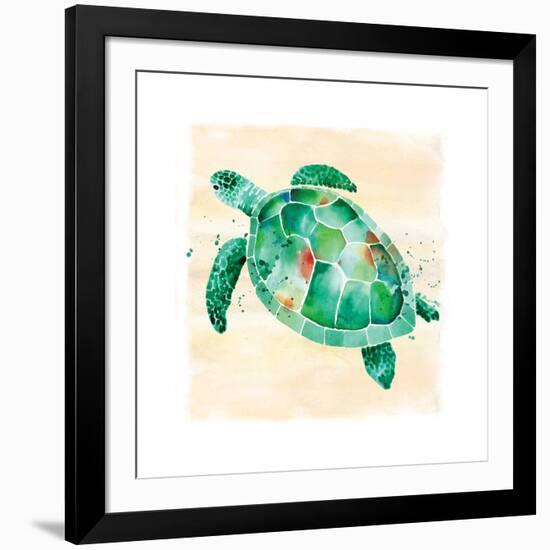 Sea Turtle-Sara Berrenson-Framed Art Print