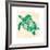 Sea Turtle-Sara Berrenson-Framed Art Print