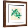 Sea Turtle-Sara Berrenson-Framed Art Print