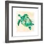 Sea Turtle-Sara Berrenson-Framed Art Print