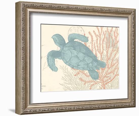 Sea Turtle-N. Harbick-Framed Art Print