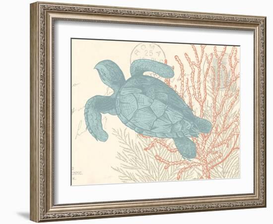 Sea Turtle-N. Harbick-Framed Art Print