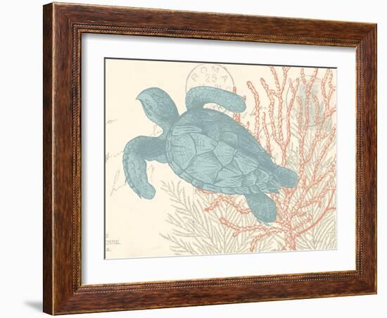 Sea Turtle-N. Harbick-Framed Art Print