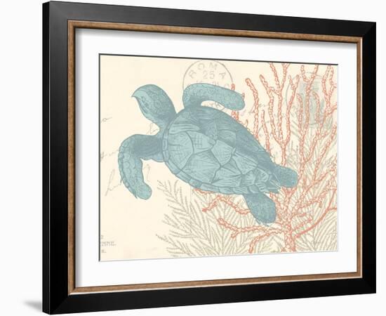 Sea Turtle-N. Harbick-Framed Art Print