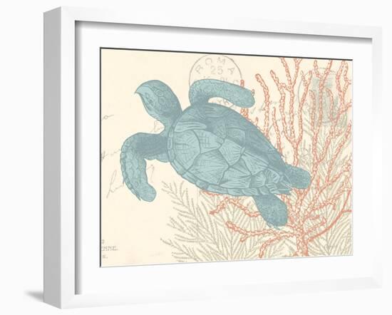 Sea Turtle-N. Harbick-Framed Art Print