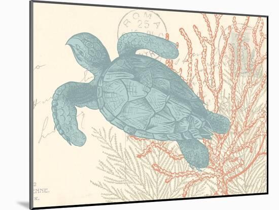 Sea Turtle-N. Harbick-Mounted Art Print